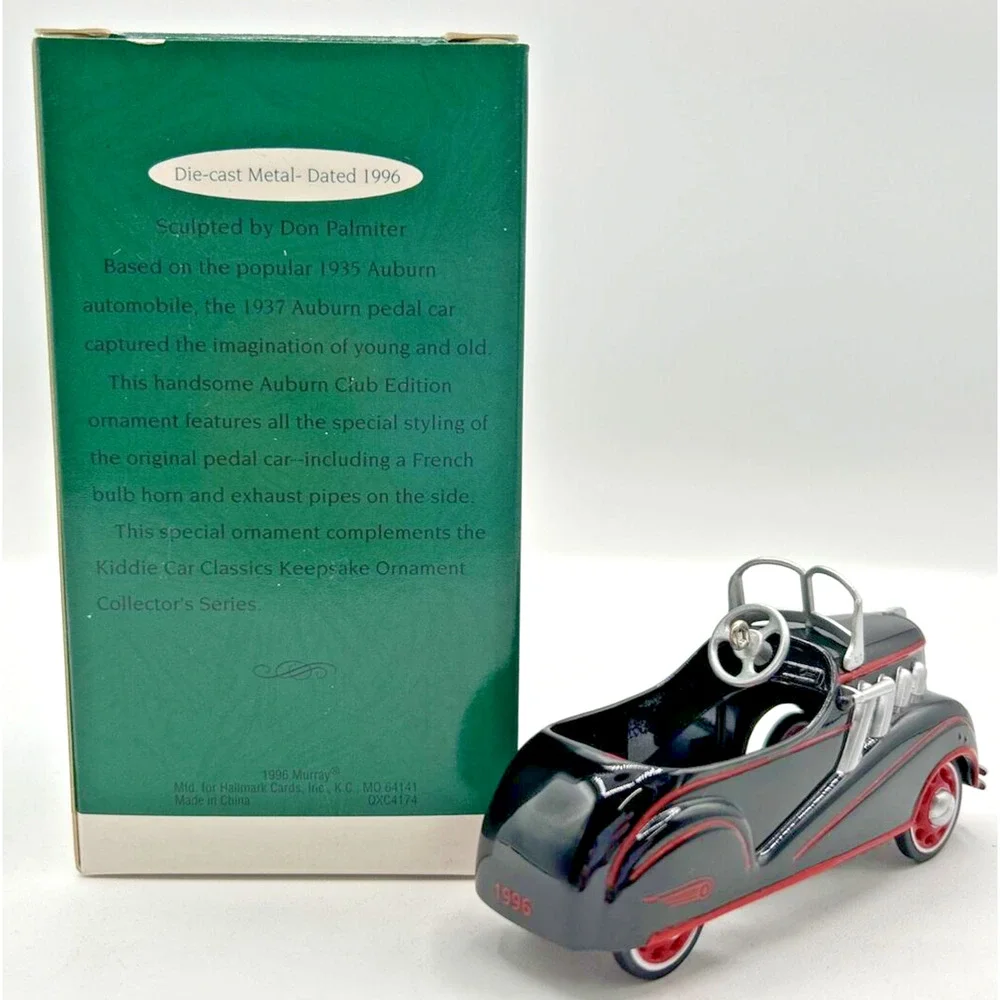 Hallmark‎ 1996 Keepsake 1937 Steelcraft Auburn Car Murray Collector's Club U245